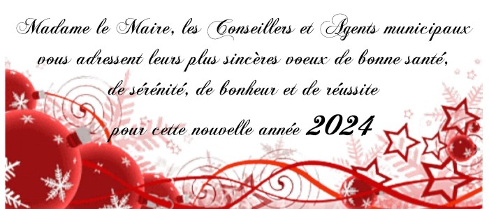 BONNE ANNÉE 2024