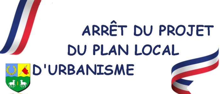 ARRÊT DU PROJET DU PLU
