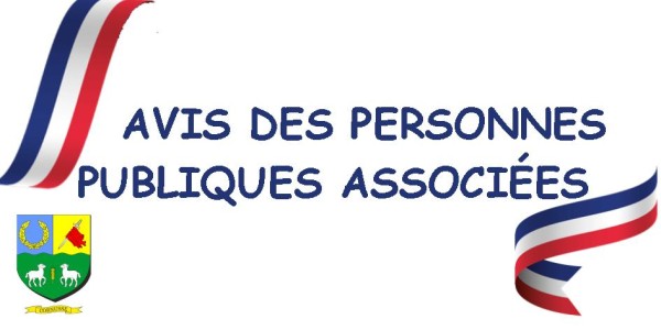 AVIS DES PERSONNES PUBLIQUES ASSOCIÉES