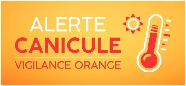 ALERTE CANICULE vigilance orange