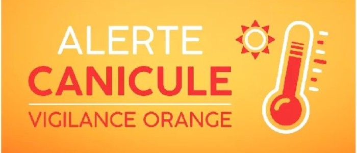 ALERTE CANICULE - VIGILANCE ORANGE