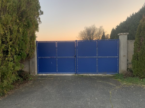 Entrée du nouveau cimetière