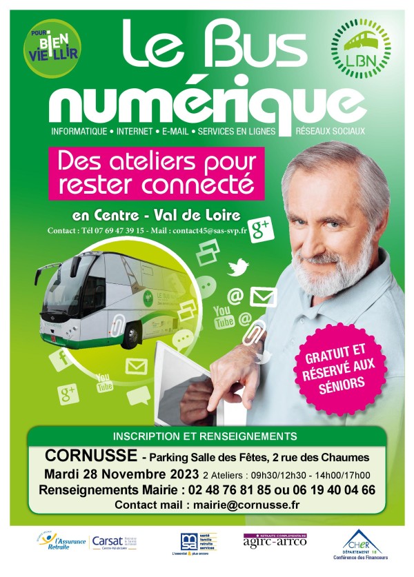 LE BUS NUMÉRIQUE DE LA RÉGION CENTRE VAL DE LOIRE